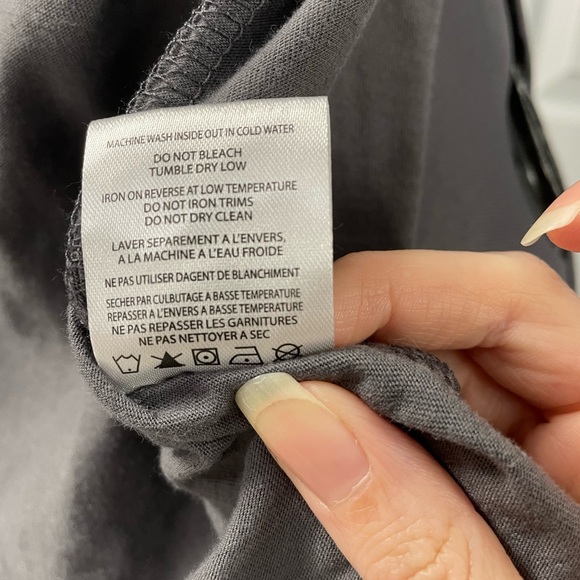 Monster Graphic T-shirt High School Logo Grey XS Ladies - Picture 8 of 13